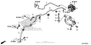 CTX700N DCT Модуль ABS