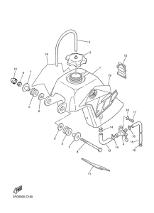 PW50 Топливный бак
