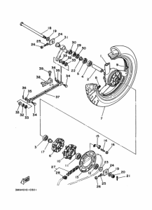 TZR250SP ﾘﾔﾎｲｰﾙ