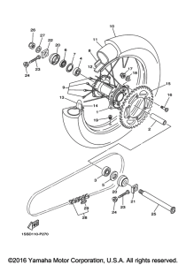  Переднее колесо