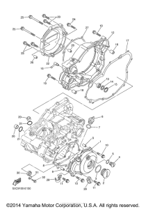 YZ250FV Боковые крышки