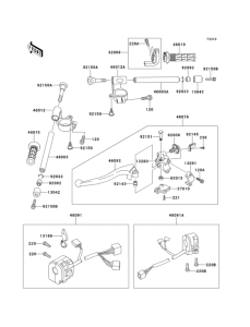 ZX900 Руль