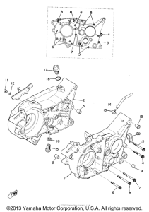  Картер двигателя