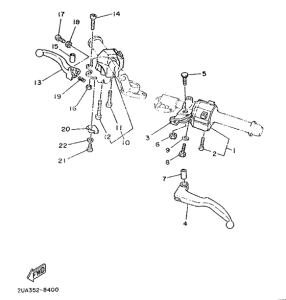 RD350LC Interruptor de manija . palanc