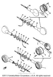 XS360D Поворотники