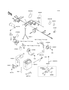 KL650 Электрика