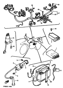 XT600E Equipo electrico