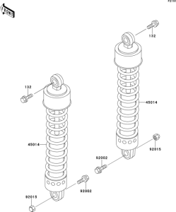 EN500 Подвеска  /  амортизатор