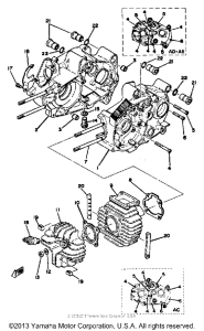 LB802AC Crankcase-cylinder