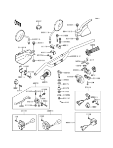 KDX125 Handlebar(1 / 2)