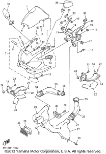 YZF-R6 Обтекатели