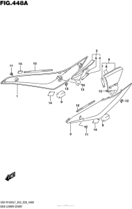 GSX-R1000 Side Lower Cover