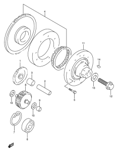 TL1000 Муфта стартера