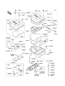 ZX600 Air cleaner(1 / 2)