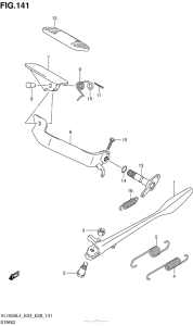 VL1500B Stand (Vl1500L4 E28)