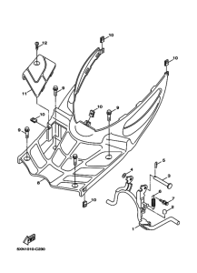 YL50 Стэнд и упор для ног