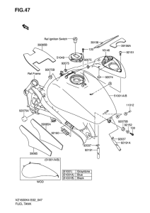 VZ1600 Tank fuel