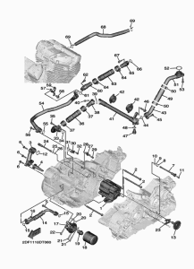 XV1900FDD Масляный насос
