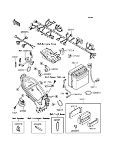 ZX250 Электрика
