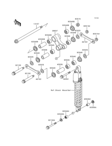 KLX300R Подвеска
