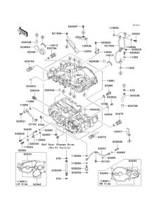 EX500 Crankcase(1 / 2)