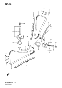 SFV650 (ABS) Держатель направляющей