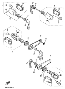FZR600 Поворотники