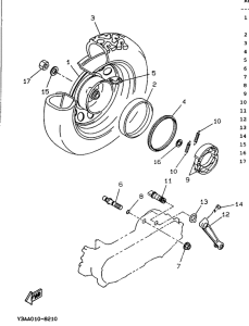 CW50 Переднее колесо