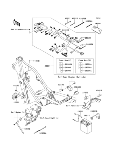 KLX250 Электрика