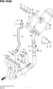 GSX-S750 (ABS) Глушитель