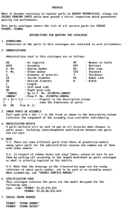 PE400 Catalog preface