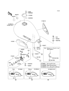 EJ650 Топливный бак