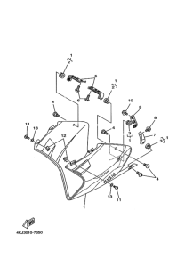TZM50R Капот двигателя и топливо