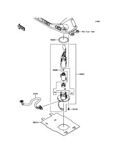 EX650 Топливный насос