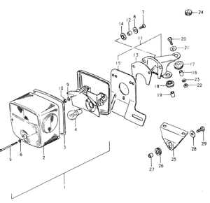 SP400 Задний комбинированный сигнал