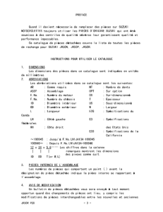 JR50 Catalog preface