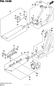 VL800T Muffler (Vl800Tl6 E03)