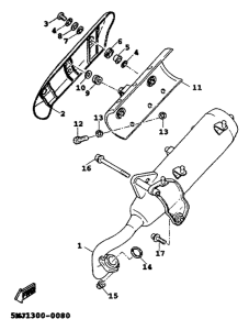 XC125 Выхлопная система