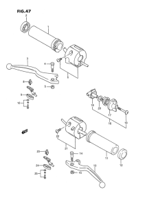 VS1400 Рулевой переключатель