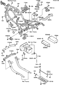 ZX600 Battery case(1 / 2)