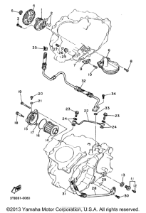 XT600EA Масляный насос