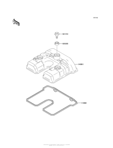  Крышка головки цилиндров
