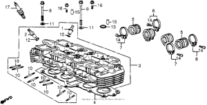 CB650 Головка цилиндров