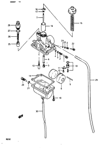 RB50 Carburetor assy
