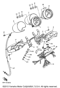 XV1100SJC Приборы