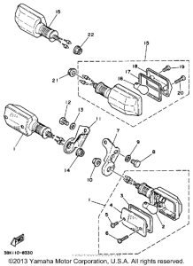 DT50LC Поворотники
