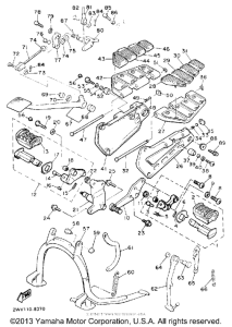 XVZ13DA Подножки