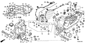 NSS300 Картер двигателя