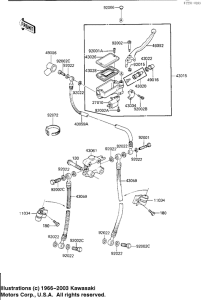 ZN1300 Передний тормозной цилиндр