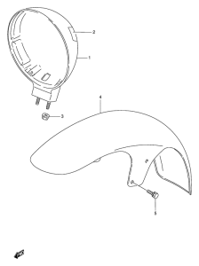 VS800 Фара головного света